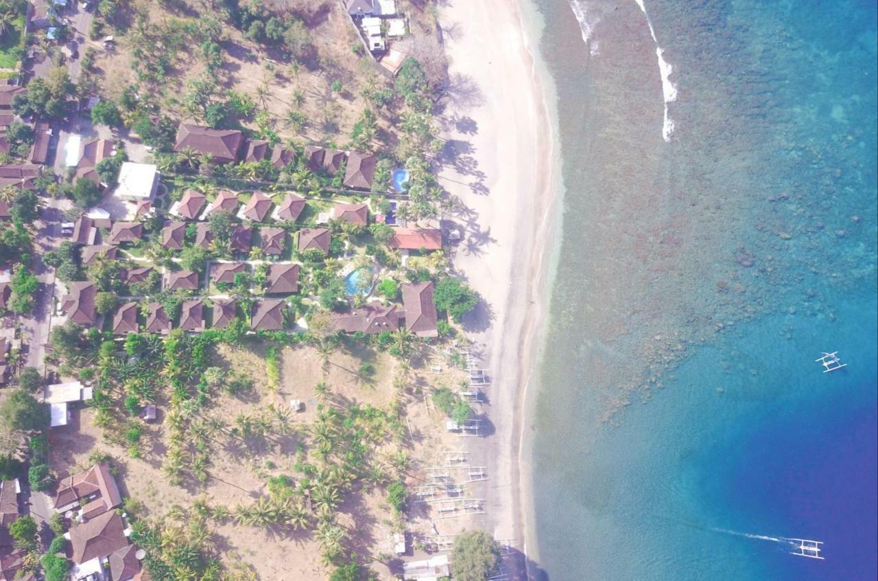巴厘布纳海滩小屋酒店 艾湄湾 外观 照片