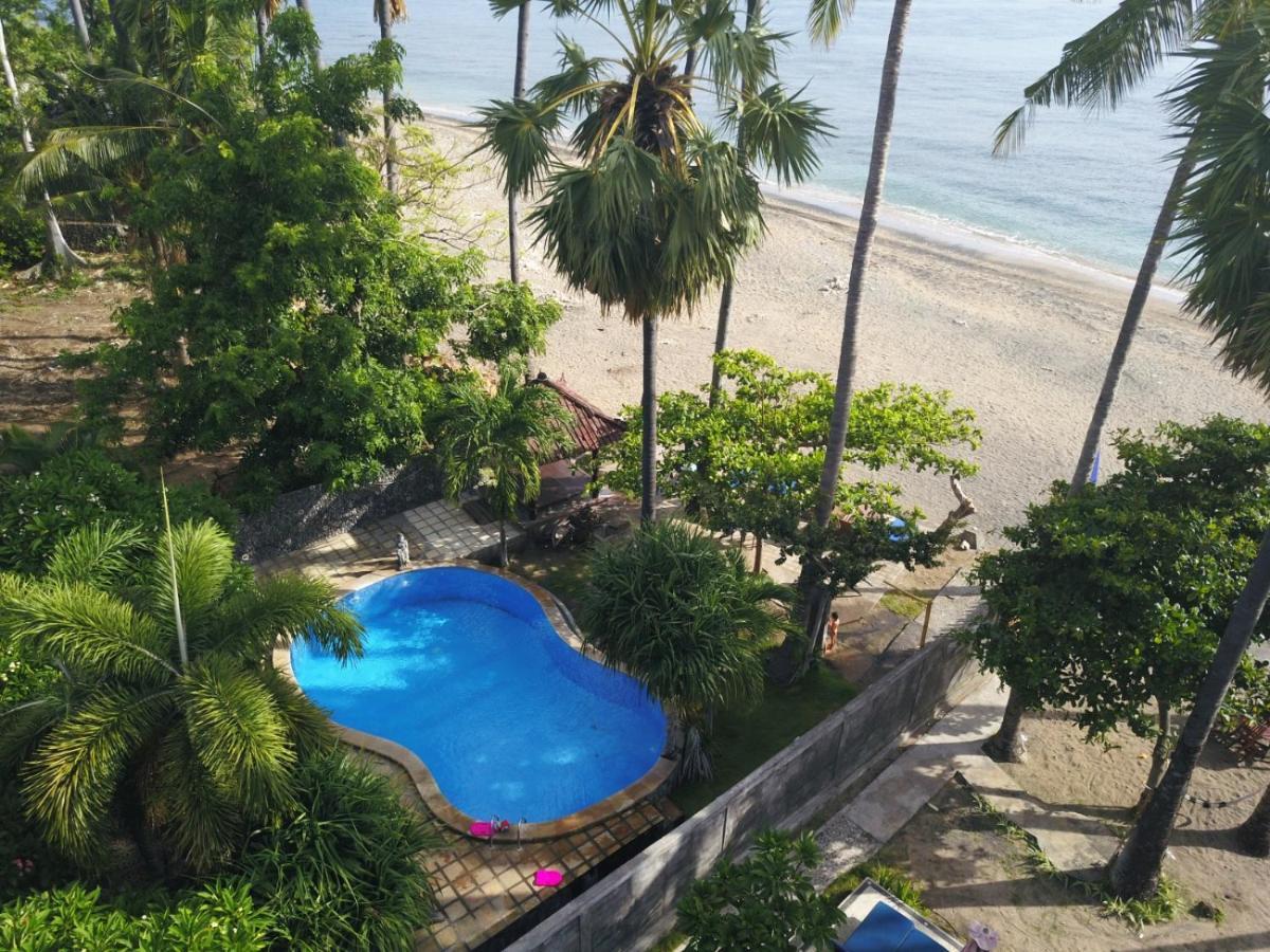 巴厘布纳海滩小屋酒店 艾湄湾 外观 照片